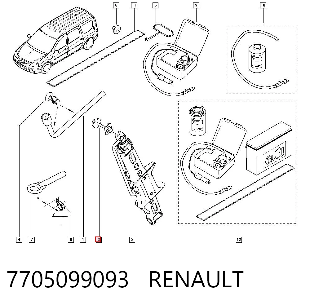 7705099093 Renault (RVI)