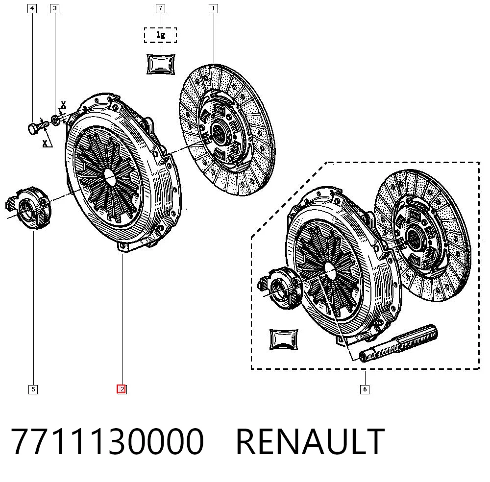 Comprar Plato de presión del embrague Citroen Xsara  N1 a bajo precio
