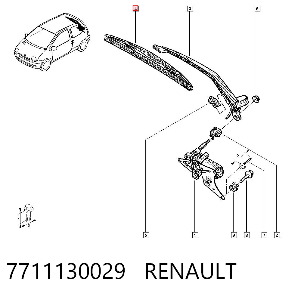 7711130029 Renault (RVI)