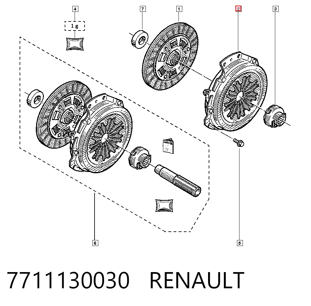 Comprar Plato de presión de embrague Fiat Panda I 141A