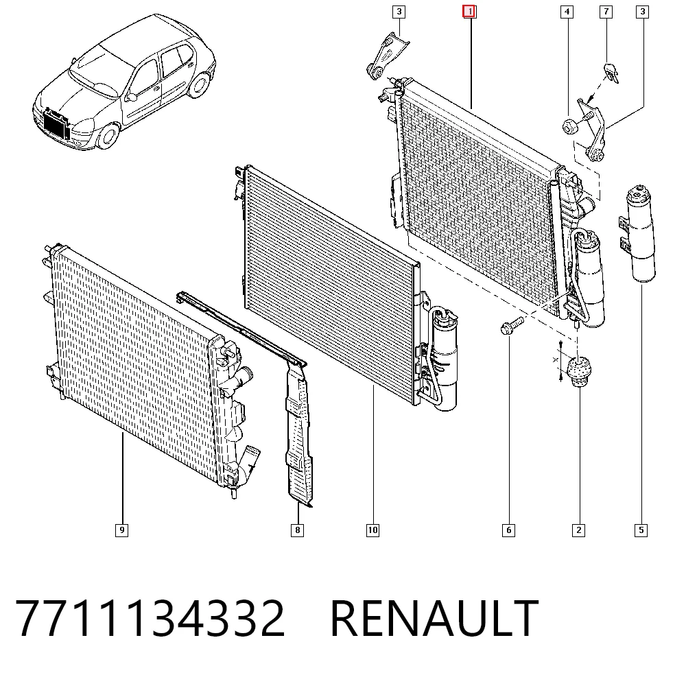 7711134332 Renault (RVI)