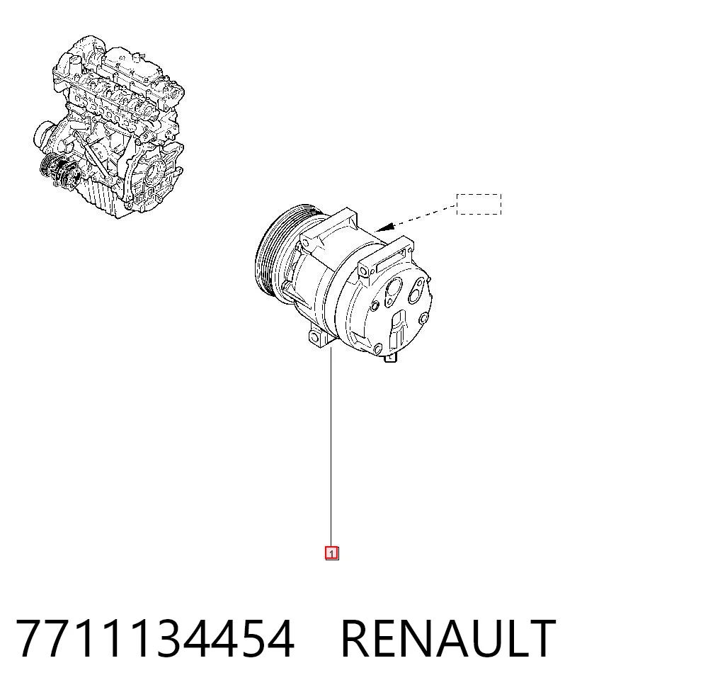 7711134454 Renault (RVI)