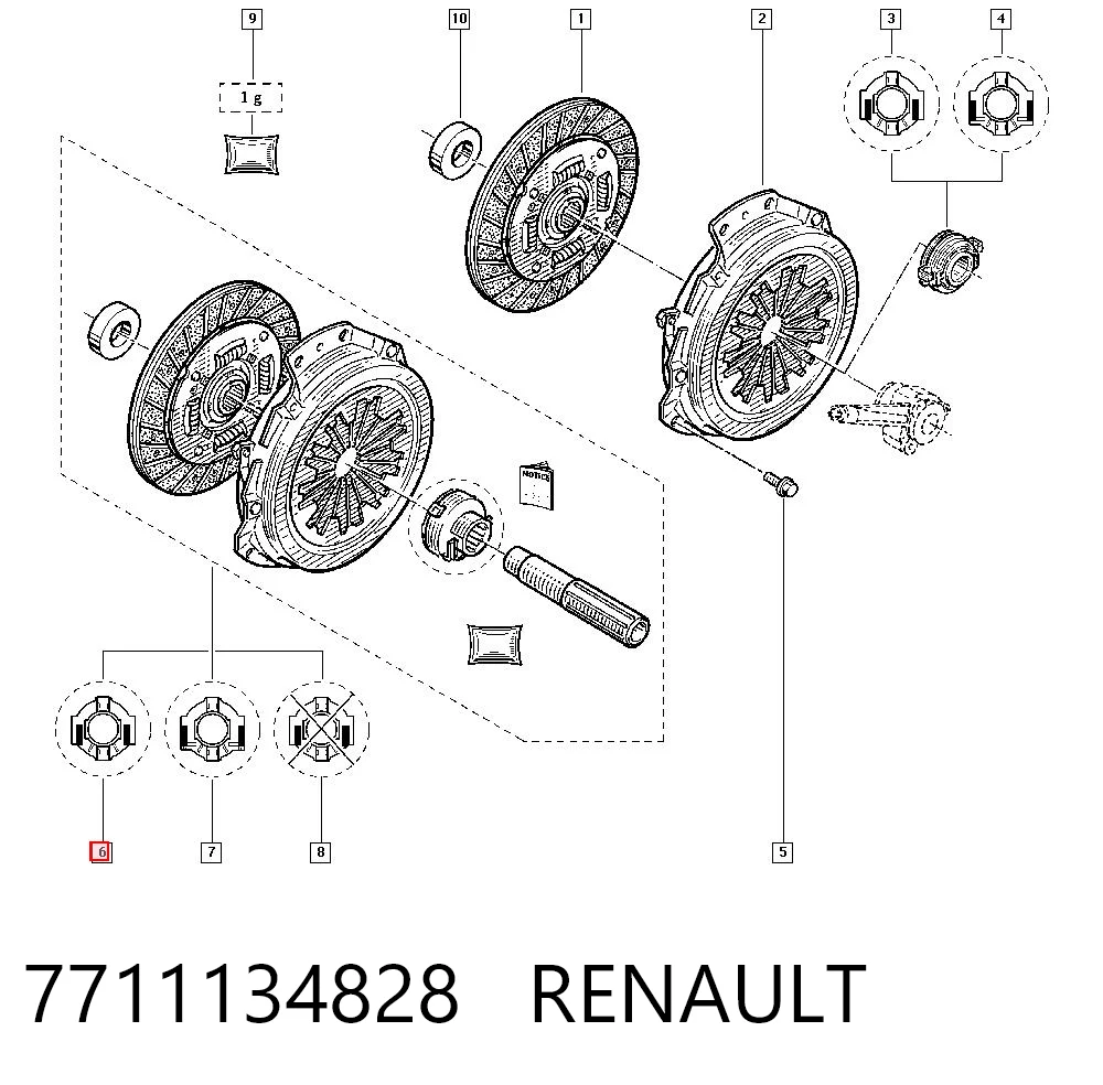 7711134828 Renault (RVI)