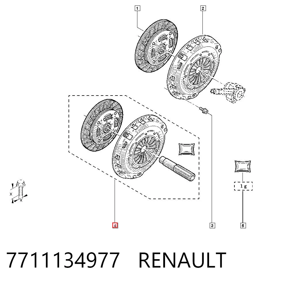 Kit de embrague Renault Master II furgoneta comprar en España