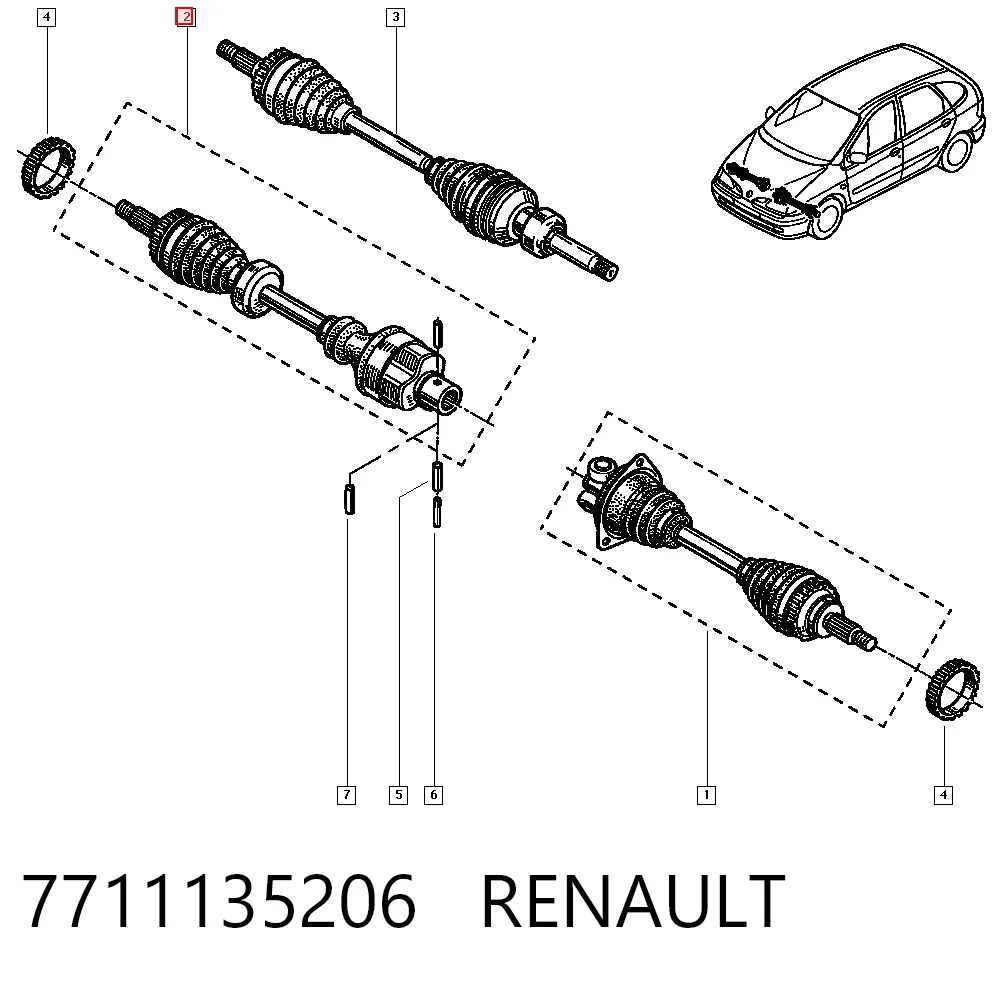 7711135206 Renault (RVI)