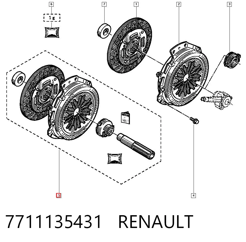 7711135431 Renault (RVI)