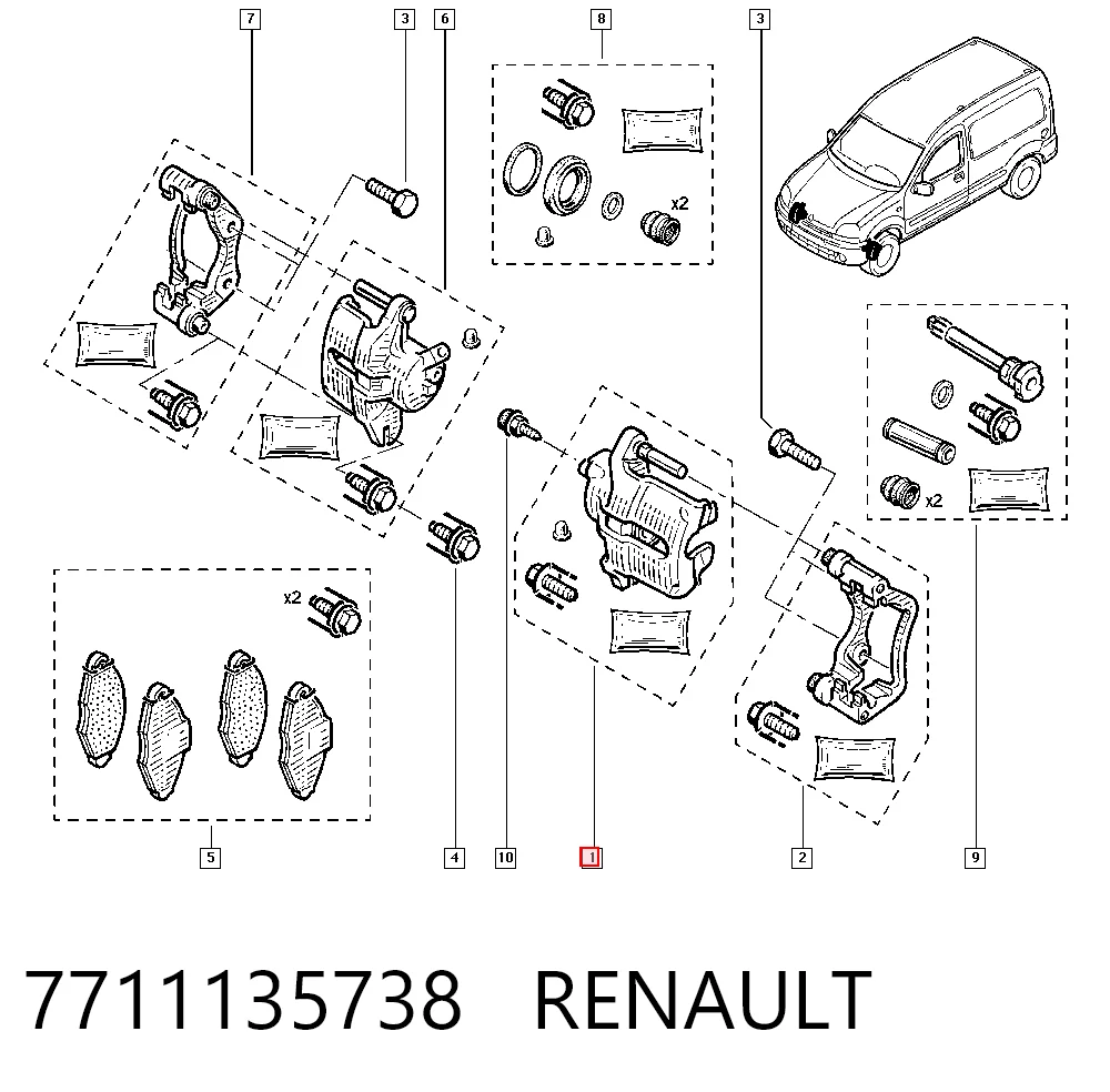 7711135738 Renault (RVI)