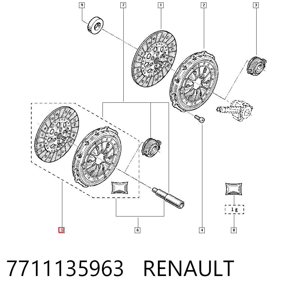 7711135963 Renault (RVI)