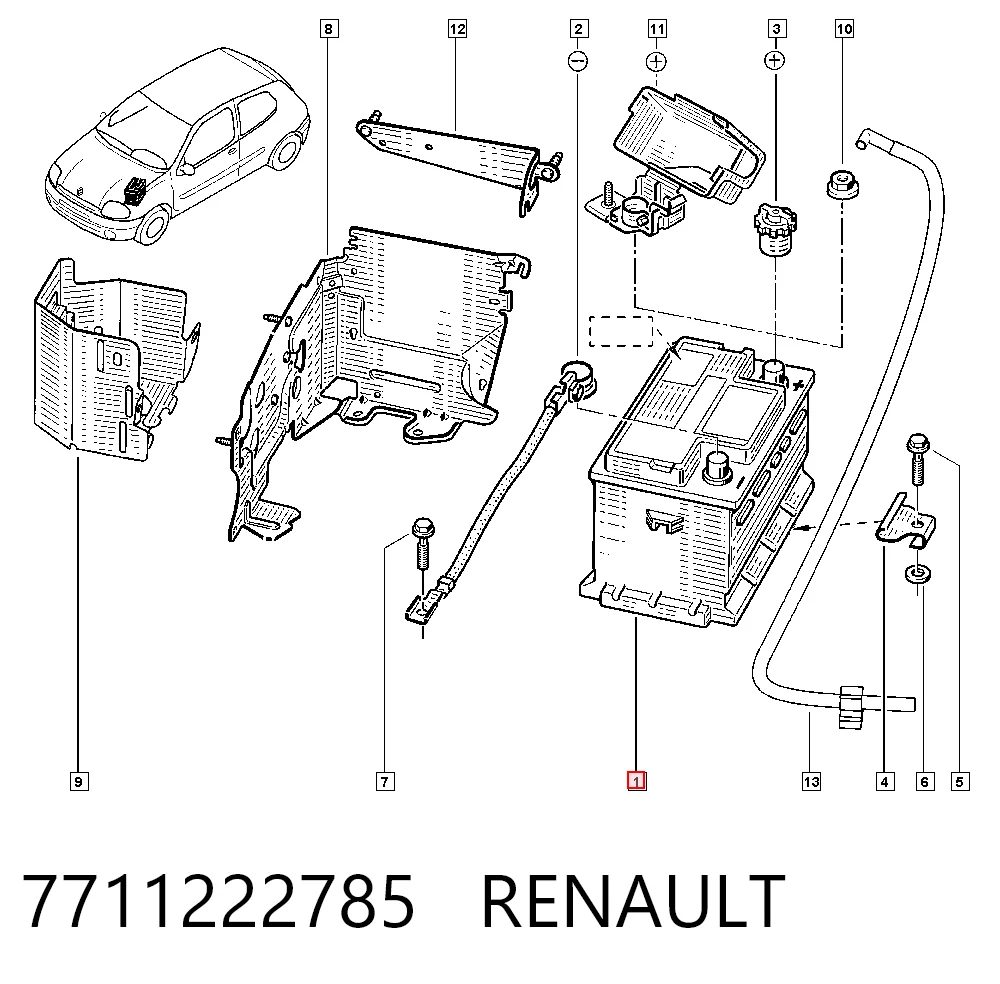 7711222785 Renault (RVI)
