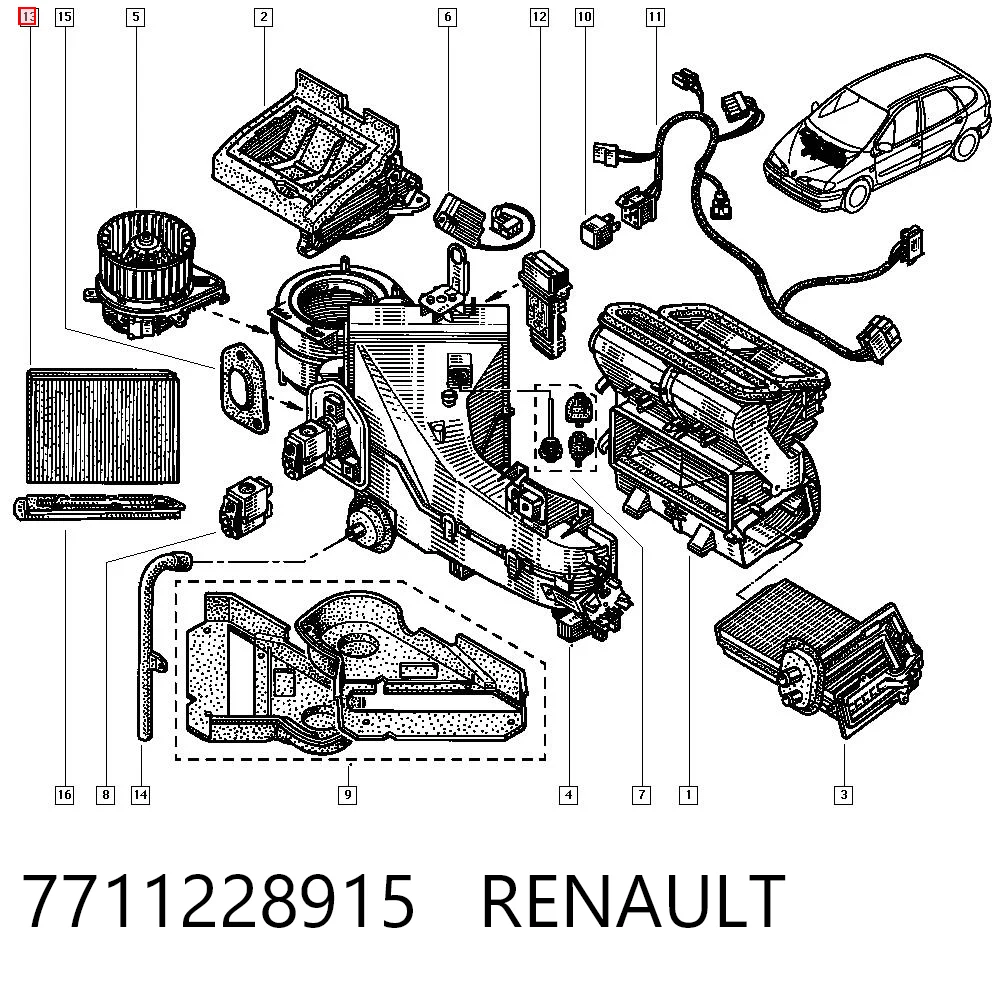 7711228915 Renault (RVI)