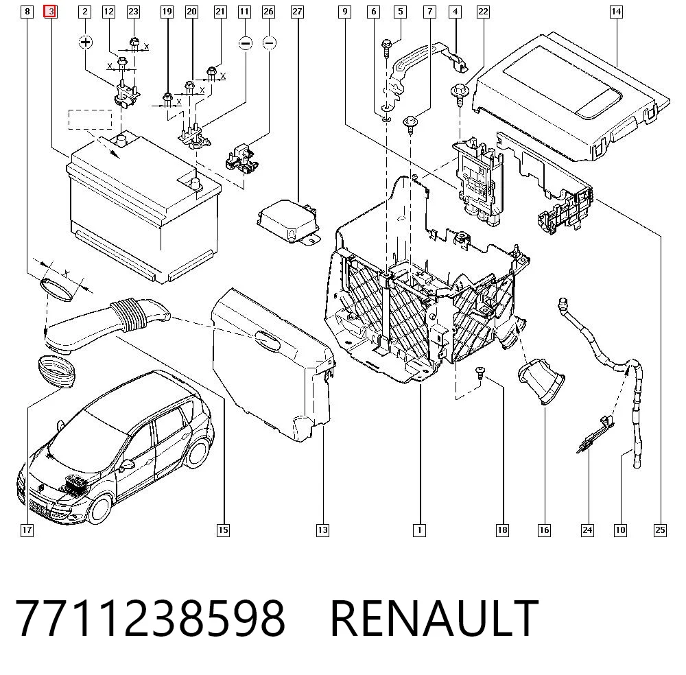 7711238598 Renault (RVI)