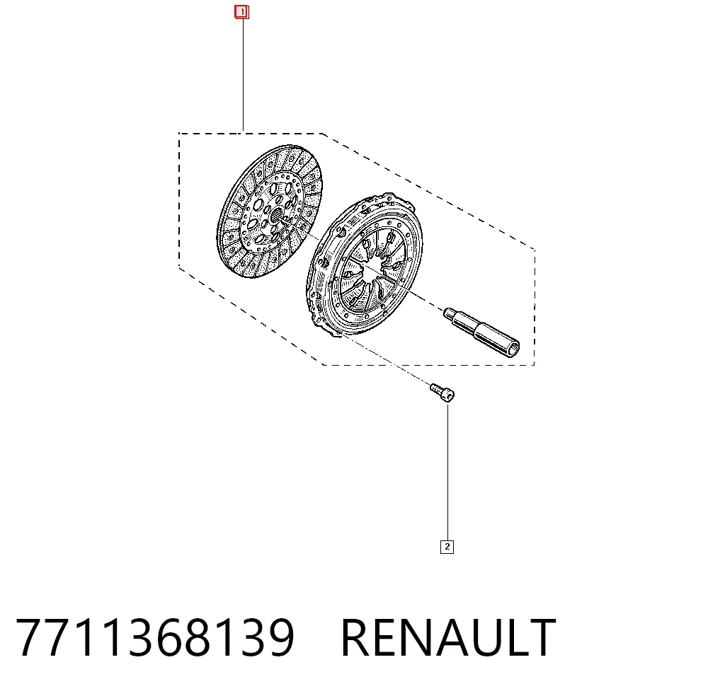 7711368139 Renault (RVI)