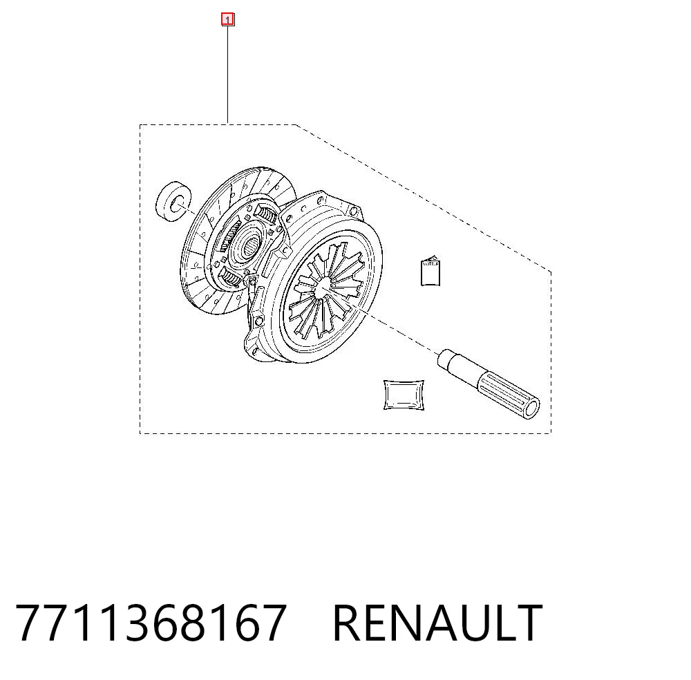 Mecanismo de embrague Renault Scenic III desde 117,03 €