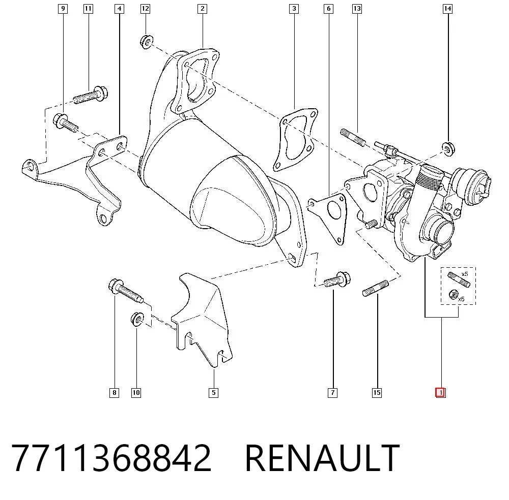 7711368842 Renault (RVI)