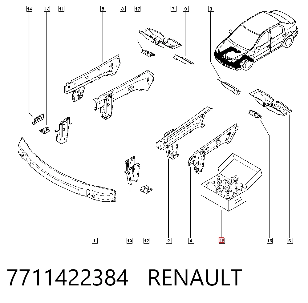 7711422384 Renault (RVI)