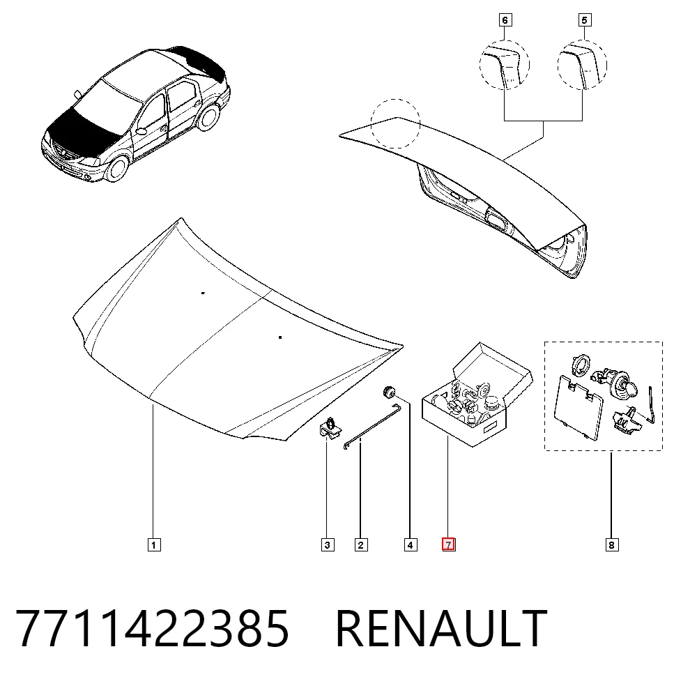 7711422385 Renault (RVI)