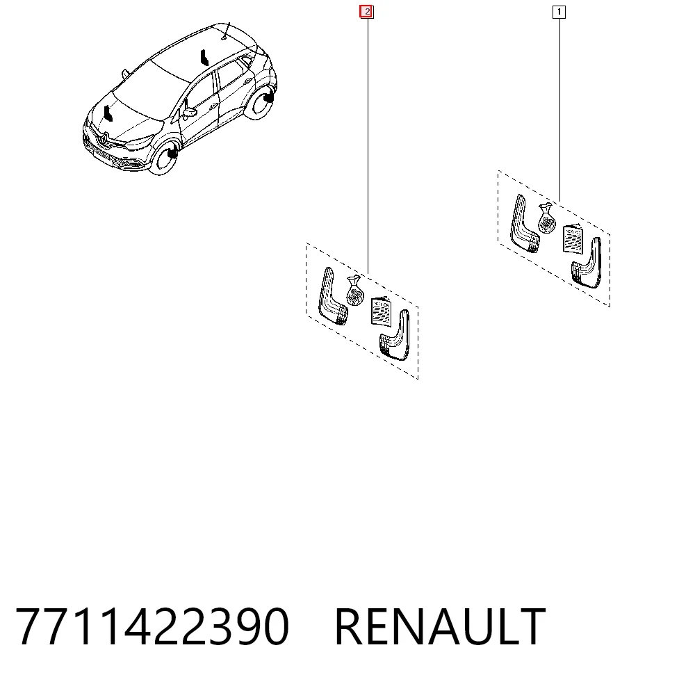 Juego de faldillas traseras Renault Laguna II hatchback (BG0, BG1) (2001 - 2007) precio, desde 34,00 EUR