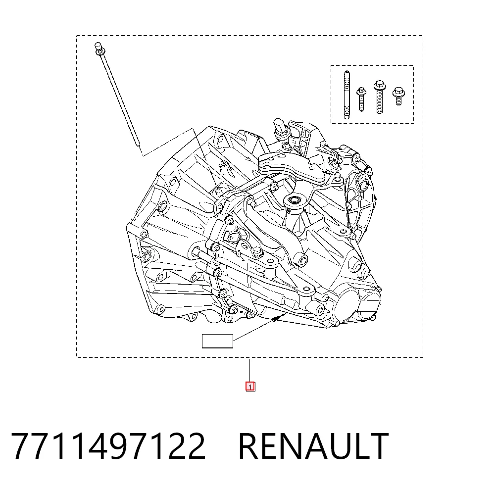 Transimisión manual Renault Scenic II monovolumen (JM0, JM1) (2003 - 2009) precio, desde 154,28 EUR
