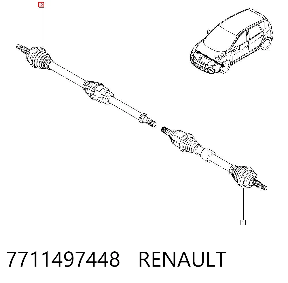 7711497448 Renault (RVI)