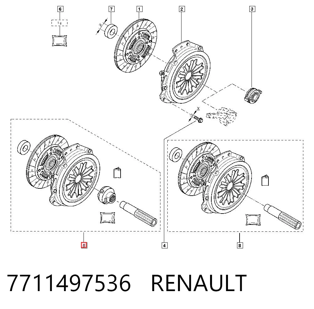 7711497536 Renault (RVI)