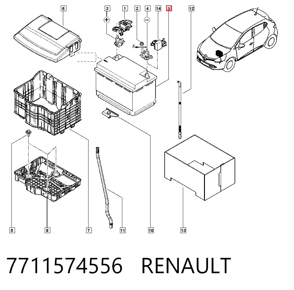 7711574556 Renault (RVI)