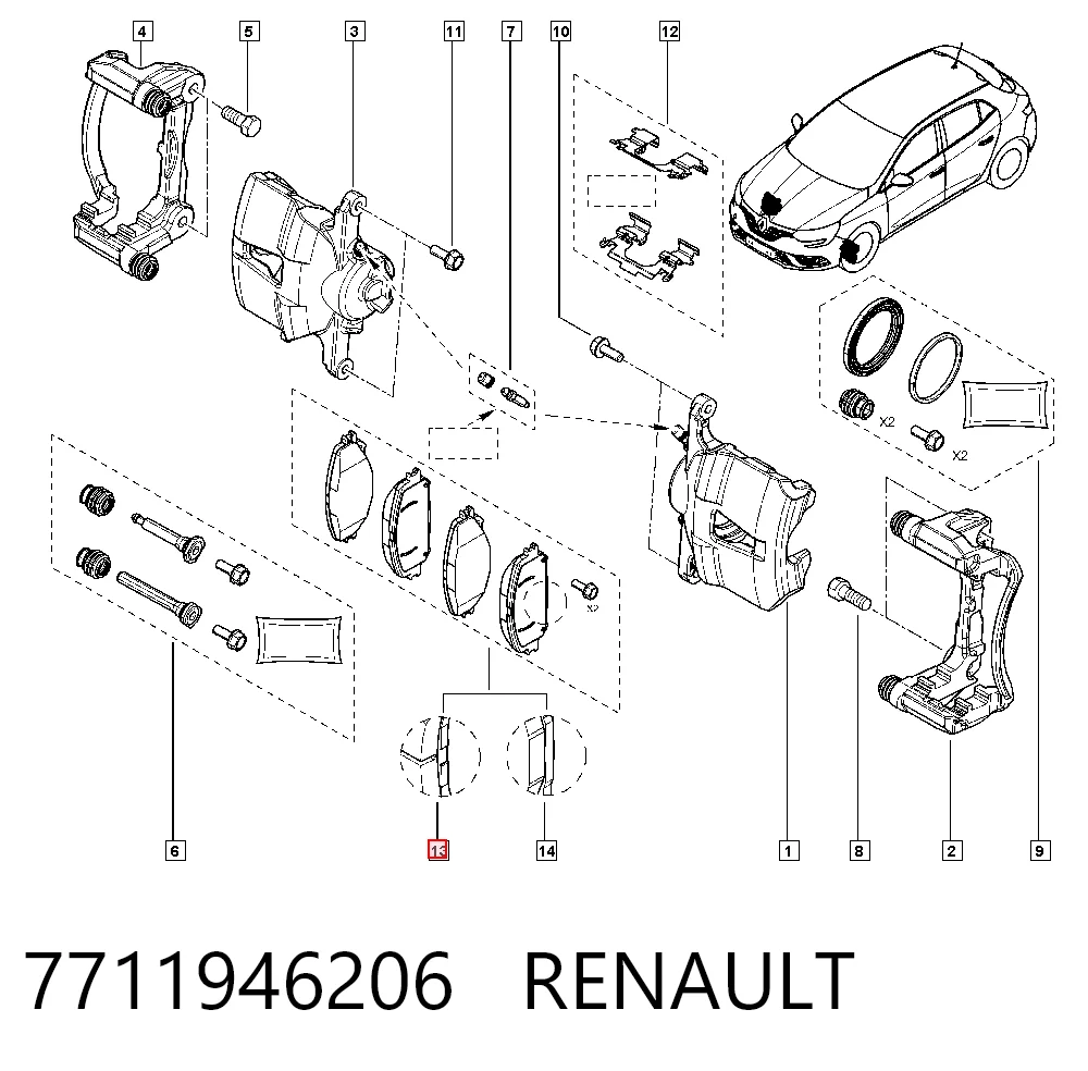 7711946206 Renault (RVI)