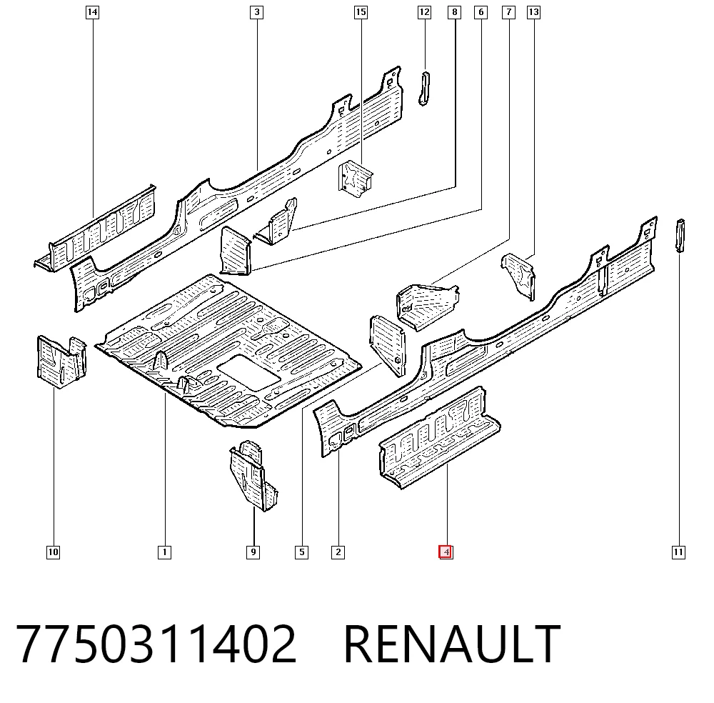 7750311402 Renault (RVI)