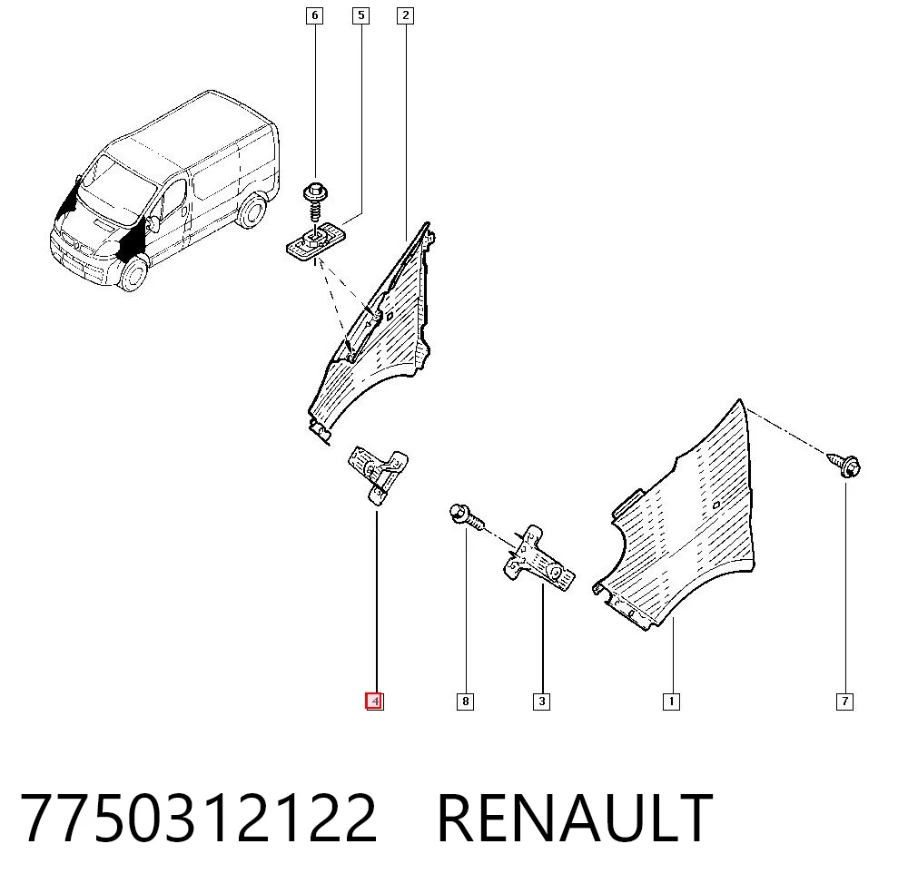 7750312122 Renault (RVI)