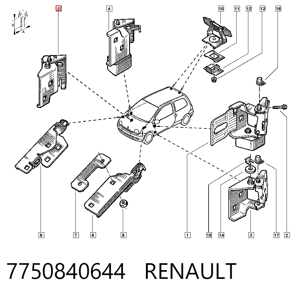 7750840644 Renault (RVI)