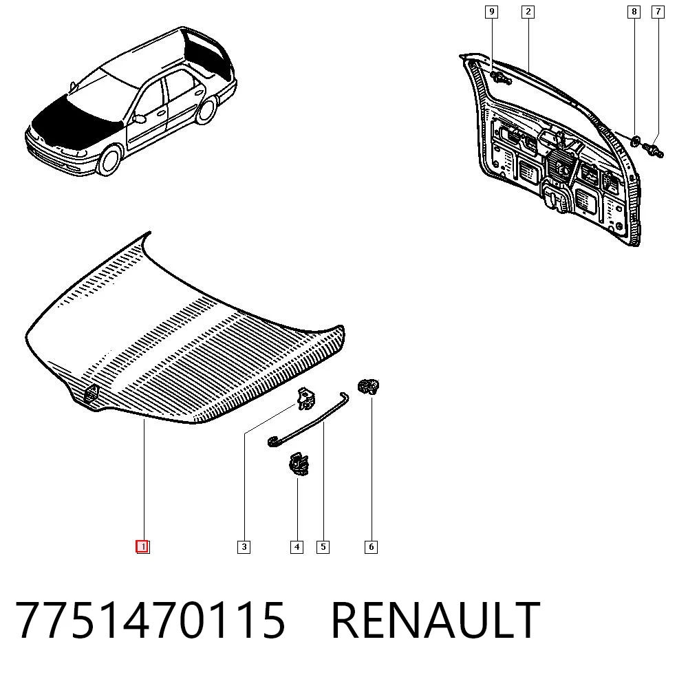 7751470115 Renault (RVI)