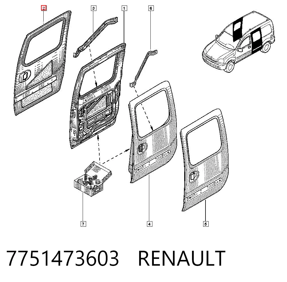 7751473603 Renault (RVI)