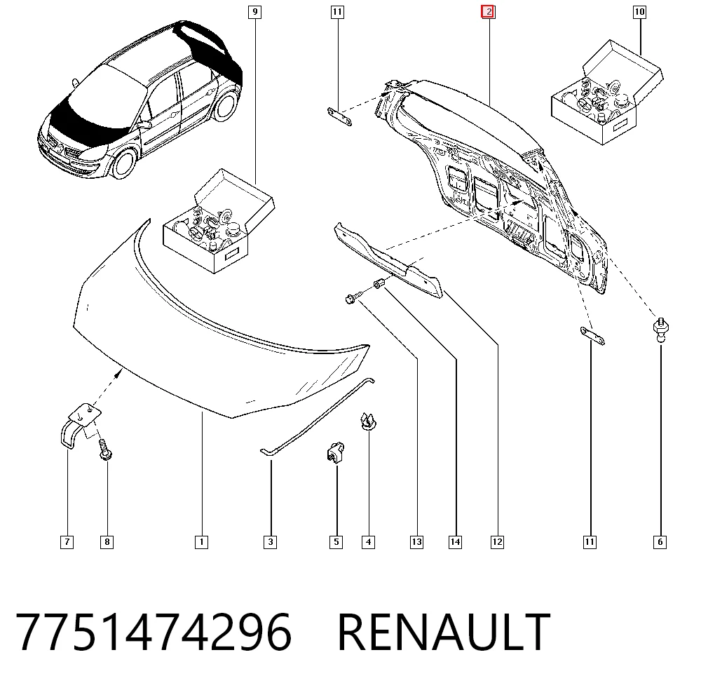 7751474296 Renault (RVI)