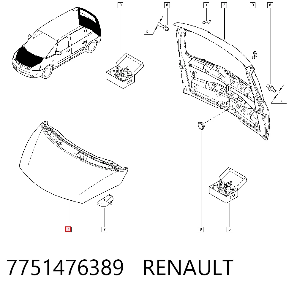 7751476389 Renault (RVI)
