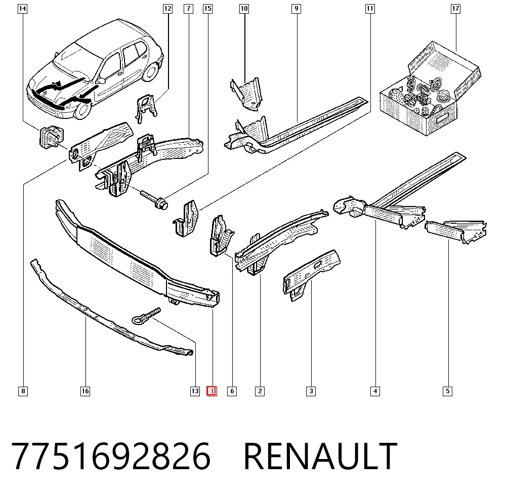 7751692826 Renault (RVI)