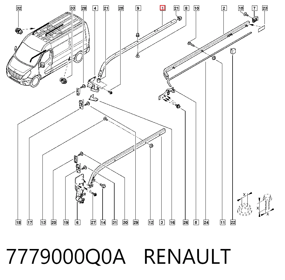 7779000Q0A Renault (RVI)