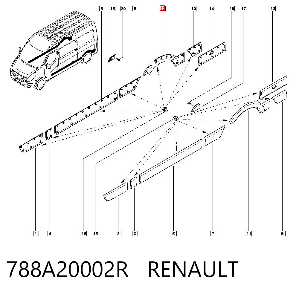 788A20002R Renault (RVI)