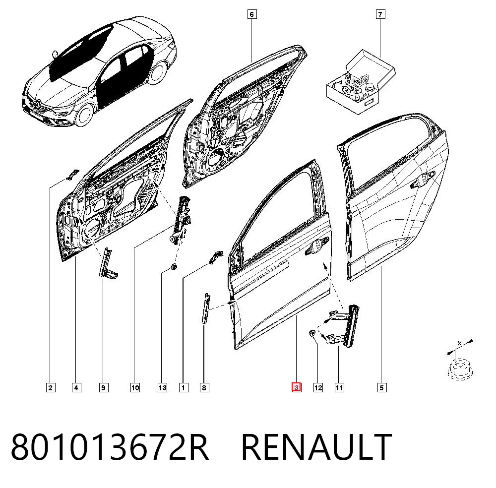 801013672R Renault (RVI)