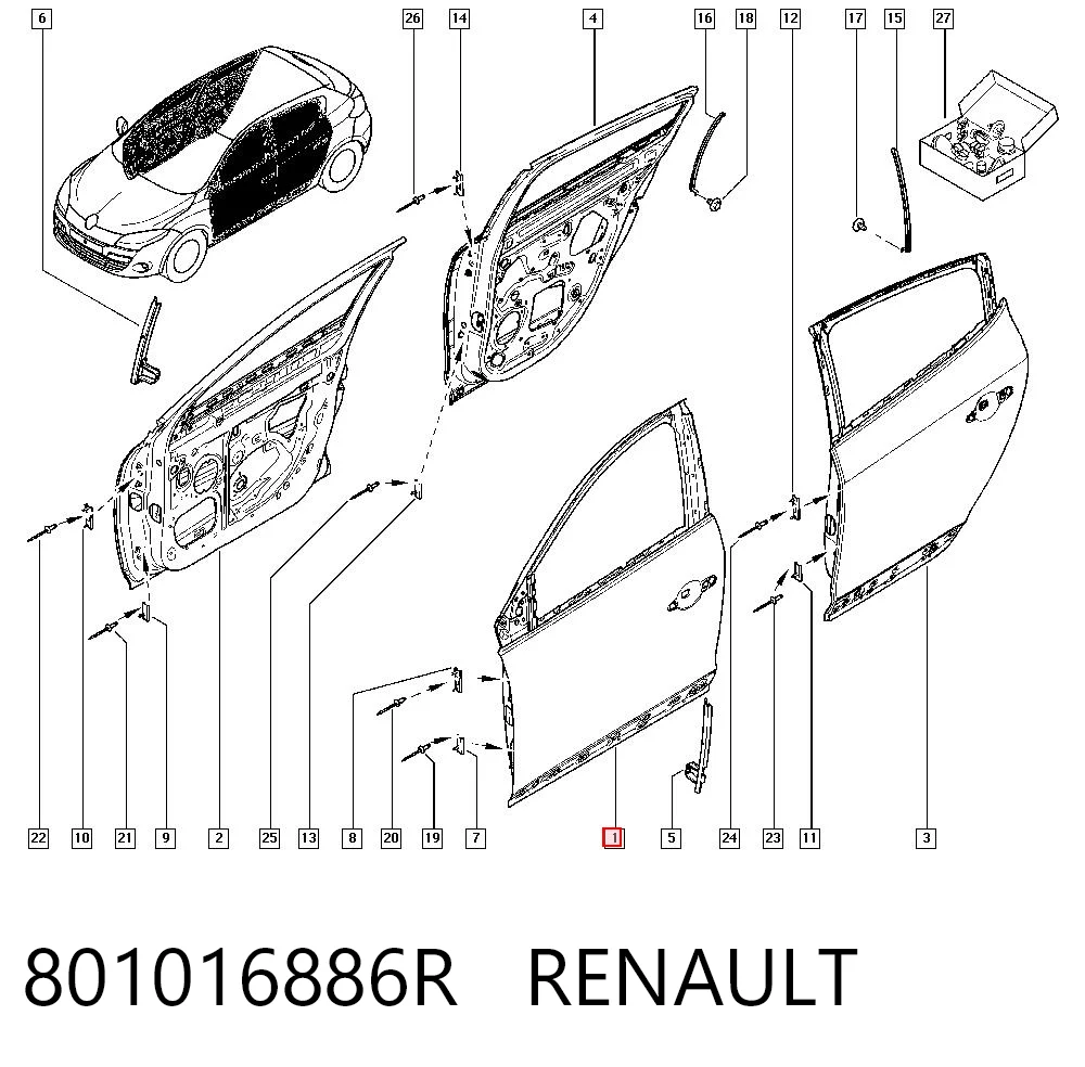 801016886R Renault (RVI)