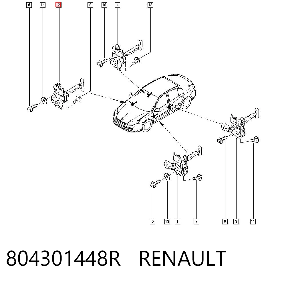 804301448R Renault (RVI)