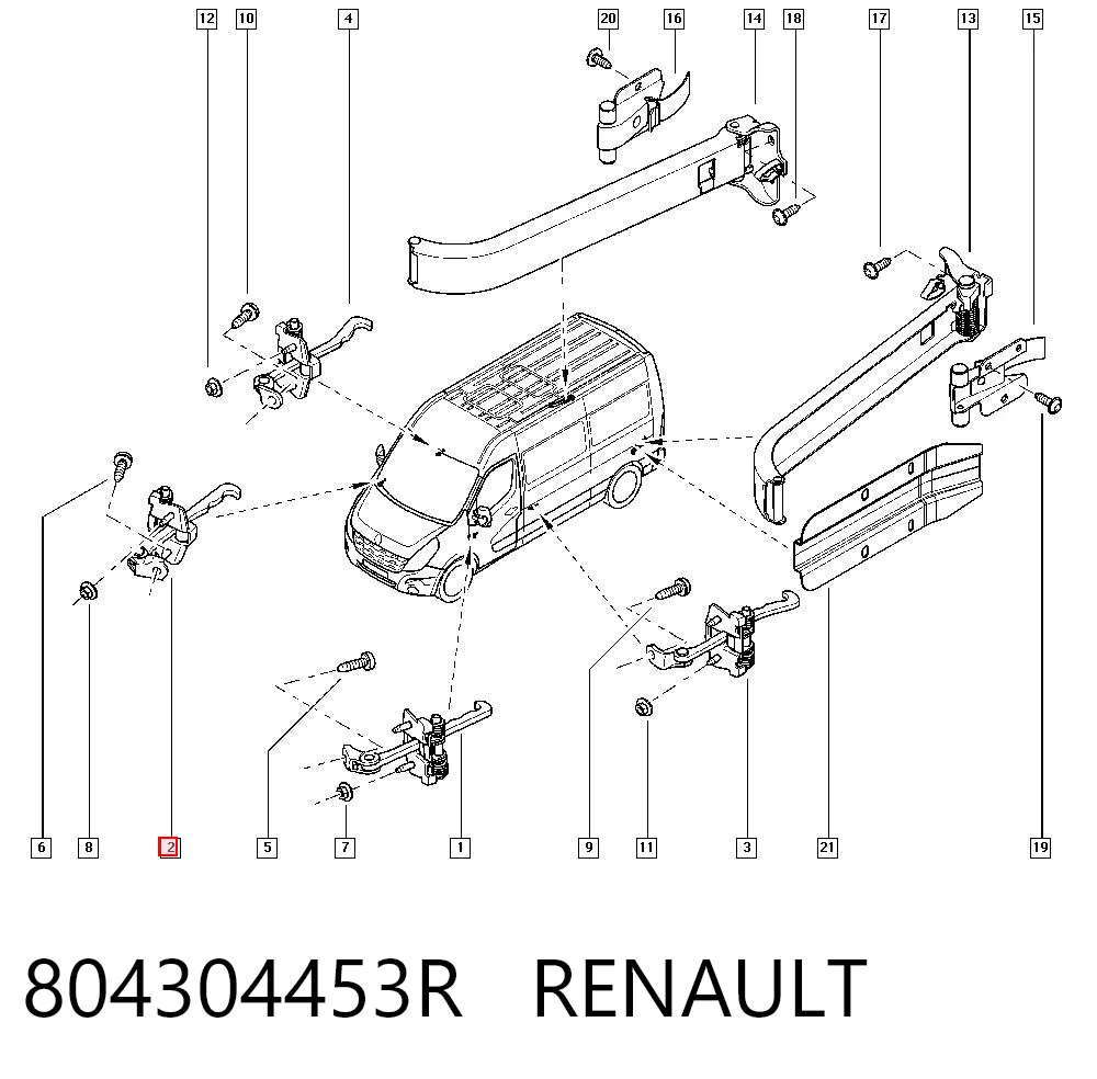 804304453R Renault (RVI)