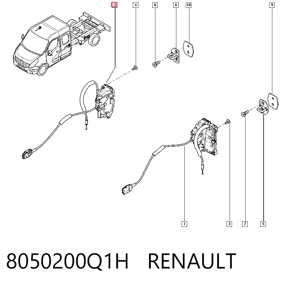 8050200Q1H Renault (RVI)