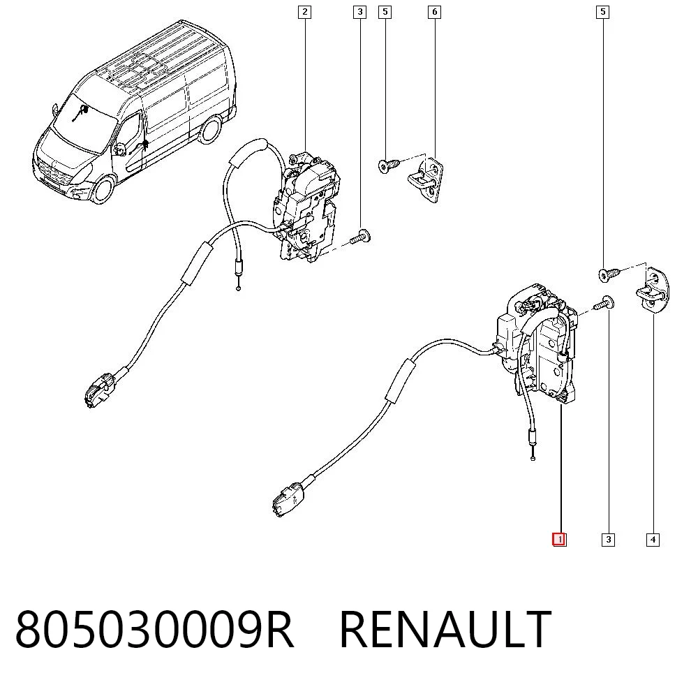 Comprar Cerradura Renault Master III FV