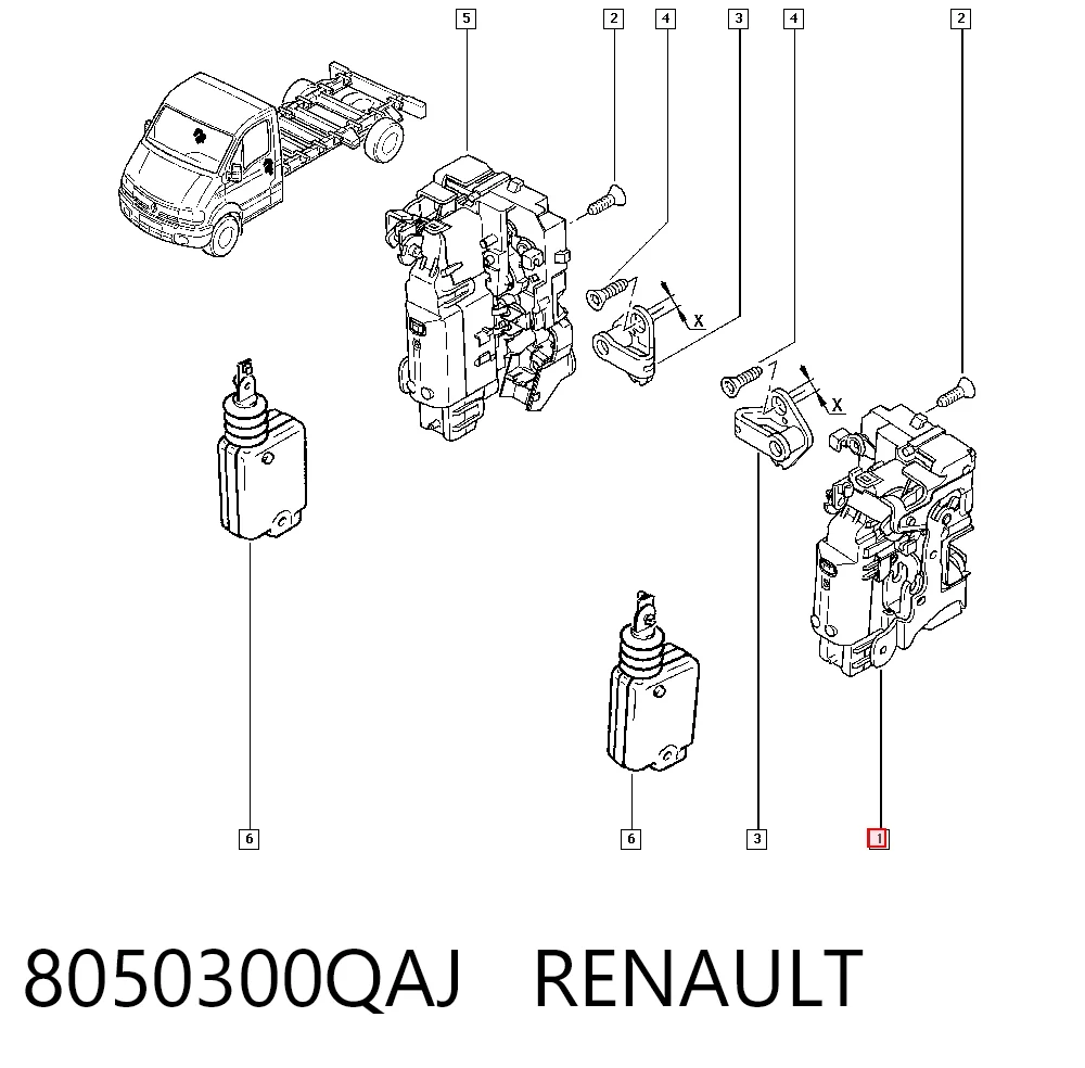 8050300QAJ Renault (RVI)