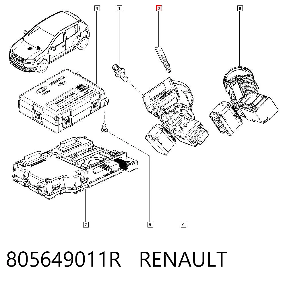 805649011R Renault (RVI)
