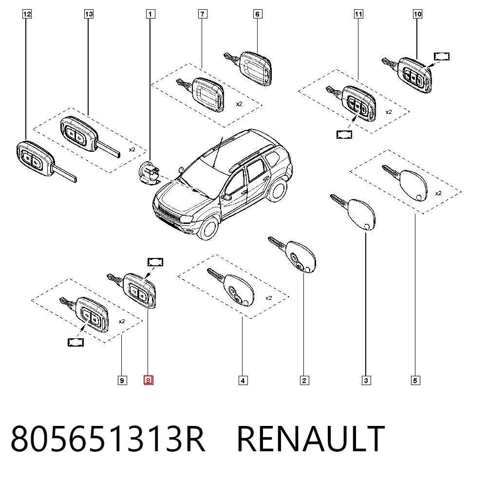 805651313R Renault (RVI)