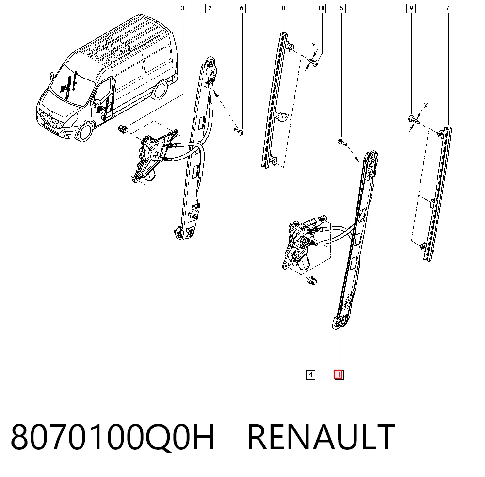 8070100Q0H Renault (RVI)