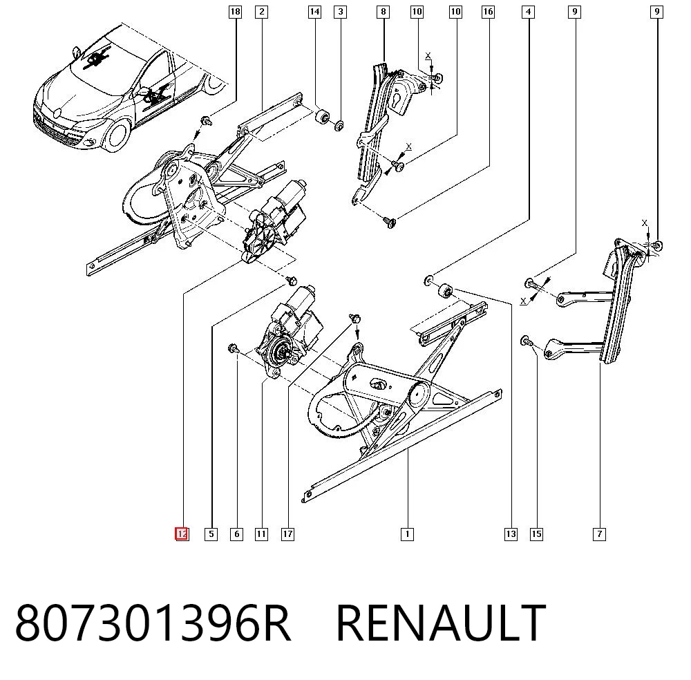 807301396R Renault (RVI)