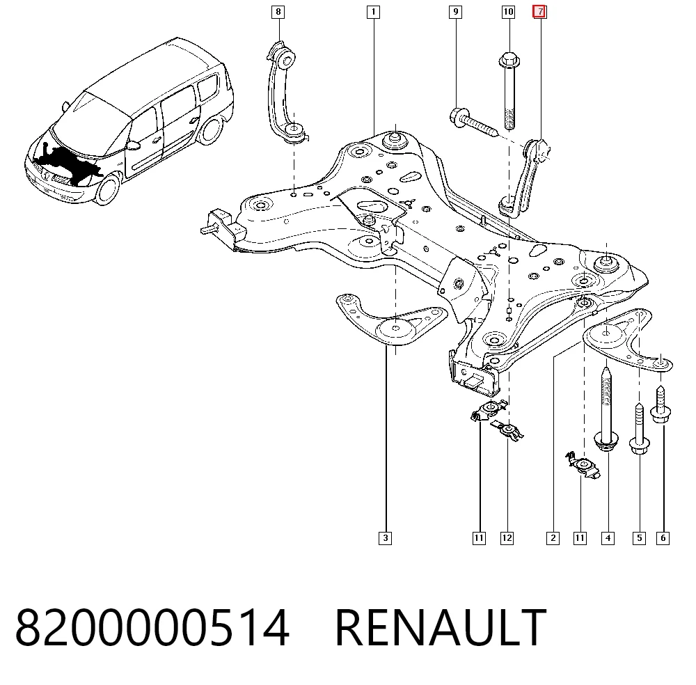 8200000514 Renault (RVI)