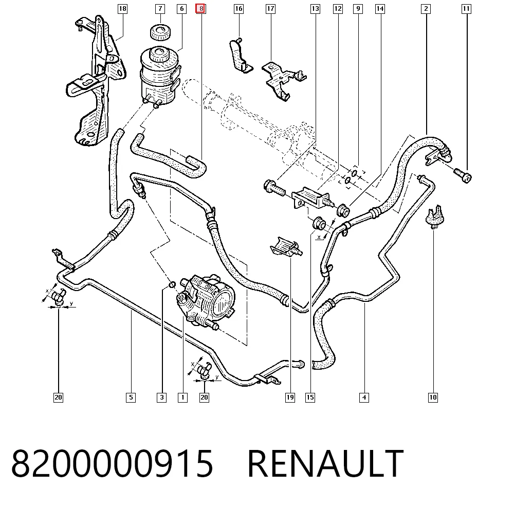 8200000915 RENAULT