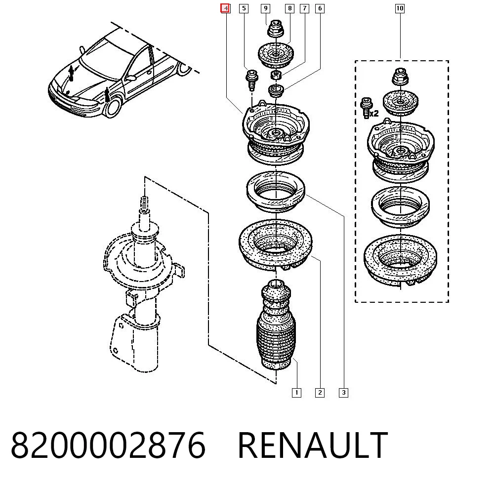 8200002876 Renault (RVI)